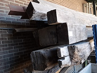 Ca. 25x eiken balk - afbeelding 2 van  7