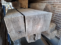 Ca. 25x eiken balk - afbeelding 4 van  7