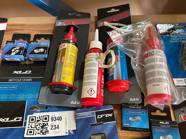 Ca. 25x fiets accessoires en onderhoud, w.o. union, xlc, cyclon - afbeelding 4 van  5