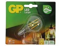 Ca. 25x gp lighting led mini globe filament 4w gp lighting, e14 - afbeelding 1 van  2