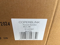 Ca. 25x handdoekrek, chroom/brushed - afbeelding 2 van  2