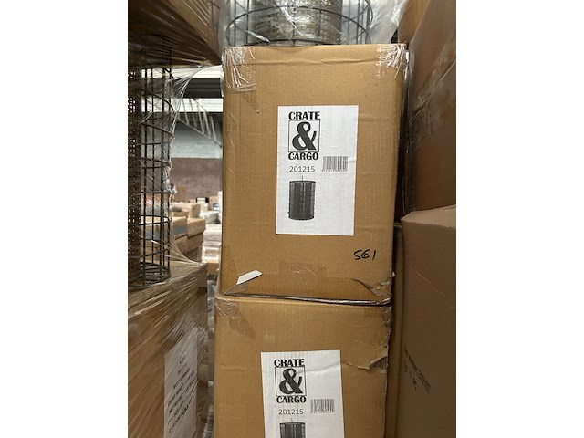 Ca. 25x hanglamp/lampenkap metaal crate & cargo - afbeelding 3 van  3