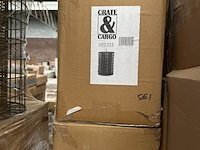 Ca. 25x hanglamp/lampenkap metaal crate & cargo - afbeelding 3 van  3