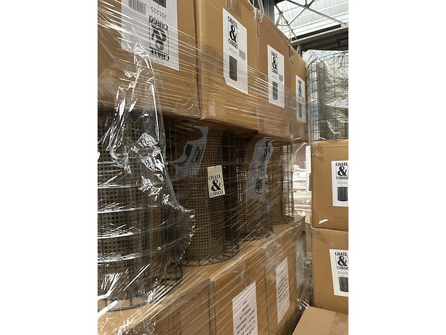 Ca. 25x hanglamp/lampenkap metaal crate & cargo - afbeelding 4 van  4