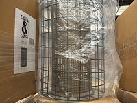 Ca. 25x hanglamp/lampenkap metaal crate & cargo - afbeelding 2 van  4