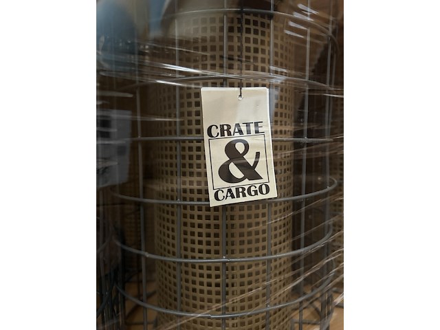 Ca. 25x hanglamp/lampenkap metaal crate & cargo - afbeelding 4 van  4