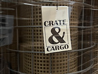 Ca. 25x hanglamp/lampenkap metaal crate & cargo - afbeelding 4 van  4