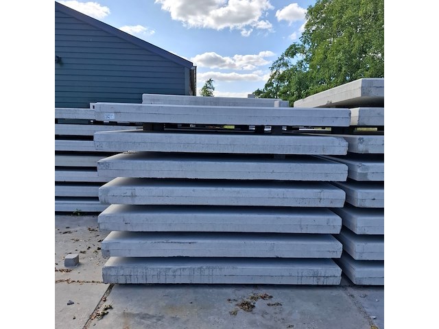 Ca. 25x industriële betonplaat, glad - afbeelding 2 van  7