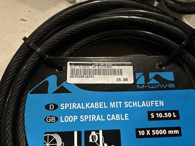 Ca. 25x kabelslot w.o. m-wave, abus - afbeelding 6 van  10