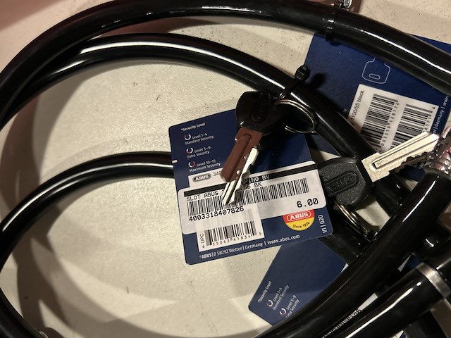 Ca. 25x kabelslot w.o. m-wave, abus - afbeelding 7 van  10
