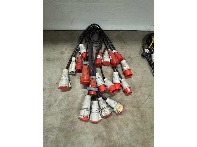 Ca. 25x krachtstroom stekkers en verlopen - afbeelding 4 van  5