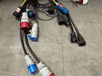 Ca. 25x krachtstroom stekkers en verlopen - afbeelding 5 van  5