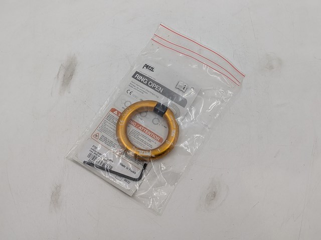 Ca. 25x multidirectionele ring, petzl, ring open - afbeelding 2 van  7