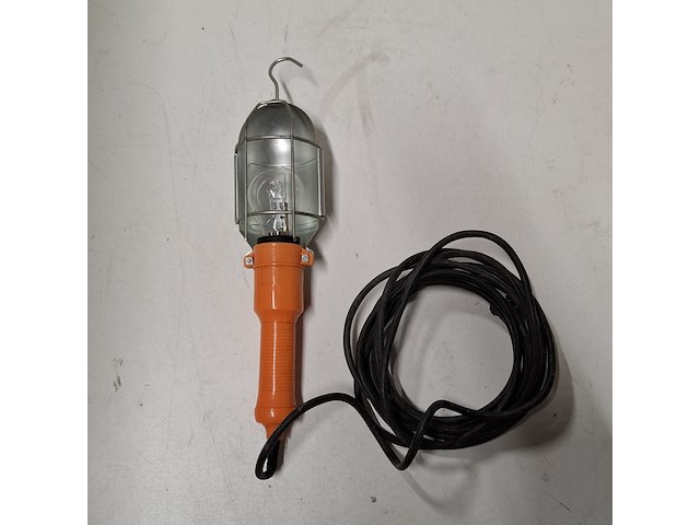 Ca. 25x partij looplampen / werklampen, oranje - afbeelding 1 van  7
