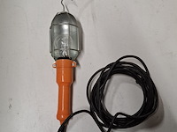 Ca. 25x partij looplampen / werklampen, oranje - afbeelding 1 van  7