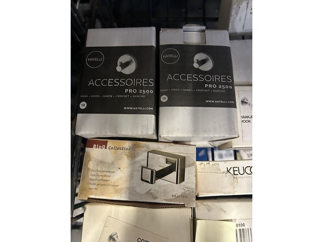 Ca. 25x sanitair/badkamer accessoires en toebehoren, w.o. cottage, hatelli, keuco - afbeelding 5 van  5
