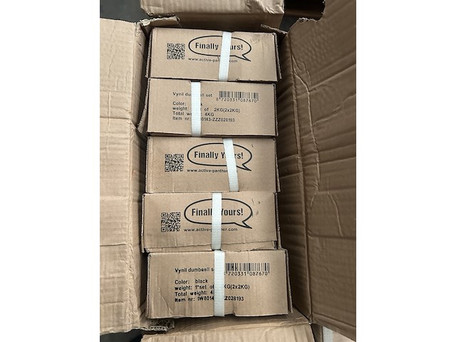 Ca. 25x set van 2 dumbbells van 2 kg active panther - afbeelding 4 van  4