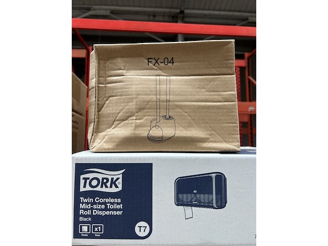 Ca. 25x toiletpapier dispenser, toiletborstel - afbeelding 5 van  5