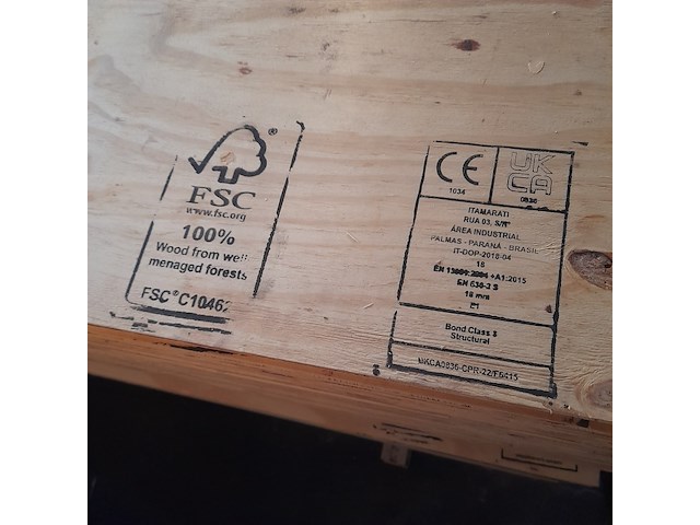 Ca. 25x underlayment constructieplaat, 1,8 x 122 x 244 cm - afbeelding 4 van  6