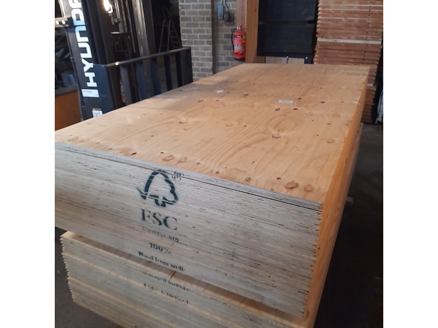 Ca. 25x underlayment constructieplaat, 1,8 x 122 x 244 cm - afbeelding 6 van  6