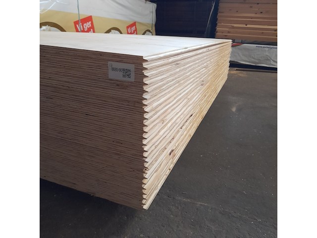 Ca. 25x underlayment constructieplaat, 1,8 x 122 x 244 cm - afbeelding 2 van  5