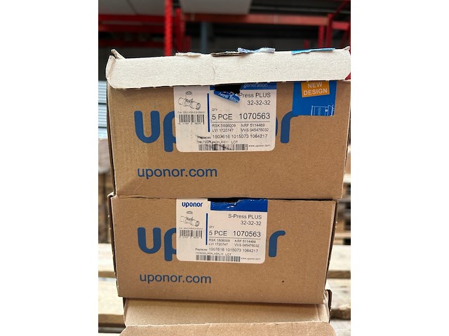 Ca. 25x uponor s-press plus t-stukken - afbeelding 4 van  4