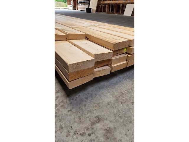 Ca. 25x vuren balken - afbeelding 2 van  3