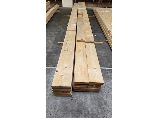 Ca. 25x vuren balken - afbeelding 1 van  5
