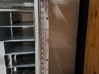 Ca. 26 meter metalen legbord stelling - afbeelding 6 van  7