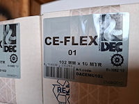 Ca. 260 doos flexibel luchtkanaal dec , ce-flex 102mm x 10 meter - afbeelding 3 van  3