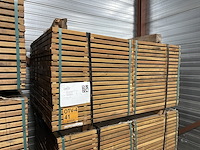 Ca. 260x guyana ipé planken geschaafd, 25x145mm, lengte 253/65cm, 7/135cm - afbeelding 4 van  4