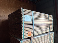 Ca. 260x guyana ipé planken geschaafd, 25x70mm, lengte 155cm - afbeelding 4 van  4