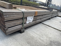 Ca. 265x wane latten geschaafd, 21x40mm, lengte 97/335cm, 87/365cm, 81/400cm - afbeelding 2 van  3