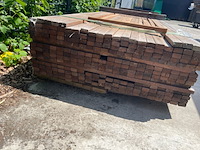 Ca. 265x wane latten geschaafd, 21x40mm, lengte 97/335cm, 87/365cm, 81/400cm - afbeelding 3 van  3