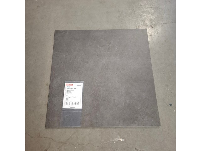Ca. 26m2 pvc tegels, carpetright, fortuna db, antraciet - afbeelding 2 van  3