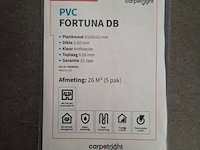 Ca. 26m2 pvc tegels, carpetright, fortuna db, antraciet - afbeelding 3 van  3