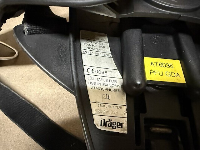 Ca. 26x ademluchttoestel, dräger - afbeelding 2 van  30