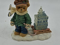 Ca. 26x beeldje, cherished teddies, o.a. going my way for the holidays - afbeelding 2 van  5