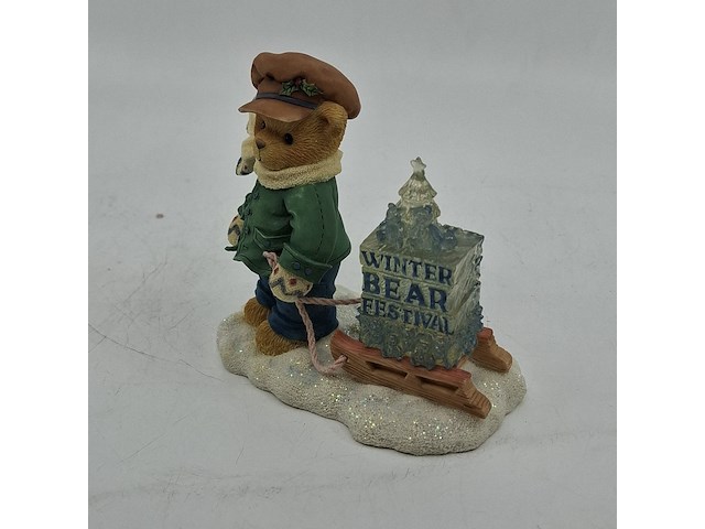 Ca. 26x beeldje, cherished teddies, o.a. going my way for the holidays - afbeelding 3 van  5