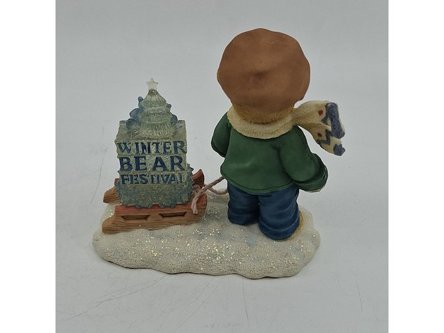 Ca. 26x beeldje, cherished teddies, o.a. going my way for the holidays - afbeelding 4 van  5