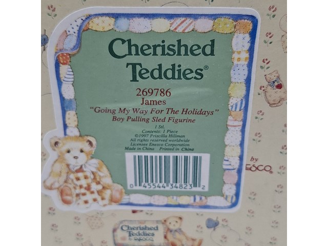 Ca. 26x beeldje, cherished teddies, o.a. going my way for the holidays - afbeelding 5 van  5