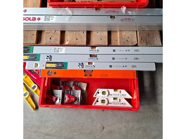 Ca. 26x diverse waterpas o.a. bahco - afbeelding 2 van  7