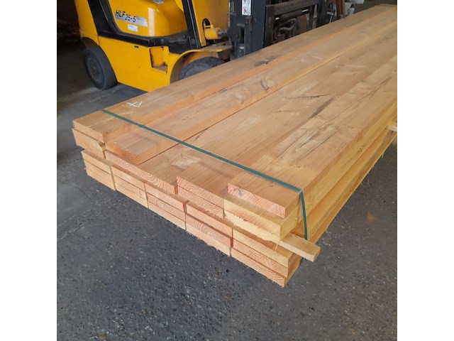 Ca. 26x douglas balk, 4 x 20 x 400 cm - afbeelding 2 van  5