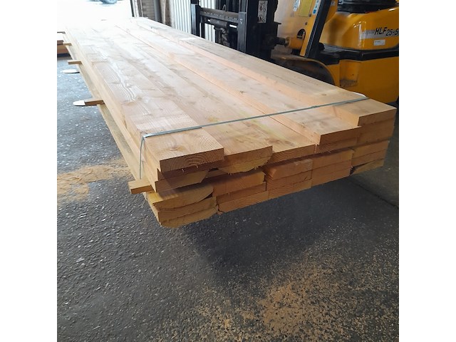 Ca. 26x douglas balk, 4 x 20 x 400 cm - afbeelding 4 van  5