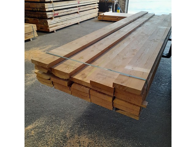 Ca. 26x douglas balk, 4 x 20 x 400 cm - afbeelding 5 van  5