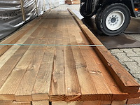 Ca. 26x douglas planken fijnbezaagd, 45x75mm, lengte 500cm - afbeelding 1 van  3