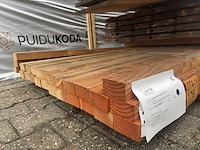 Ca. 26x douglas planken fijnbezaagd, 45x75mm, lengte 500cm - afbeelding 3 van  3