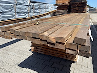 Ca. 26x douglas regels fijnbezaagd, 45x75mm, lengte 500cm - afbeelding 3 van  3
