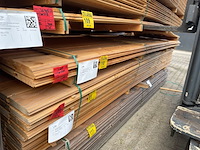 Ca. 26x douglas wisselsponning/halfhoutsrabat, 18x190mm, lengte 400cm - afbeelding 2 van  3