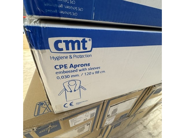 Ca. 26x dozen schorten, cmt en medline, blauw - afbeelding 2 van  5